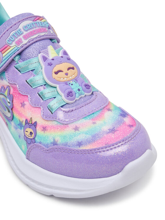 Skechers Skechers Sneakersy Jumpsters - Cutie Critters 302363L/LVMT Fioletowy