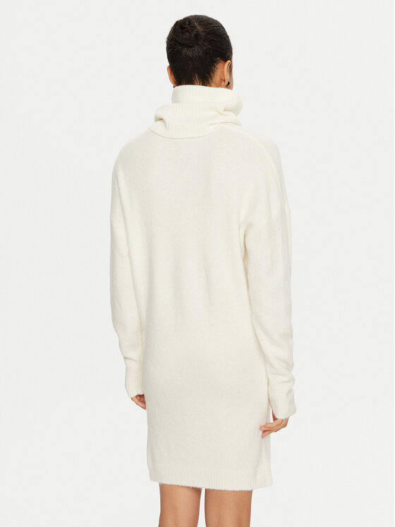 Liu Jo Liu Jo Rochie tricotată WF4430 MA49P Écru Regular Fit