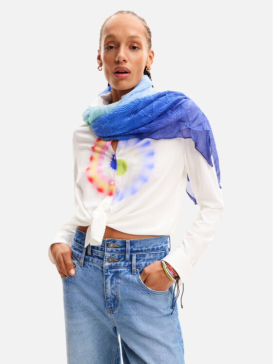 Desigual Desigual Шаль 24SAWA30 Голубий