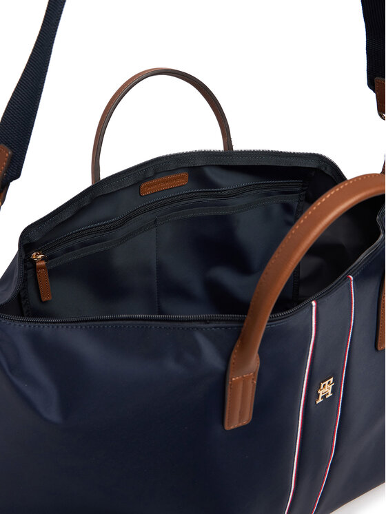 Tommy Hilfiger Tommy Hilfiger Geantă Popette Weekender Corp AW0AW18529 Albastru