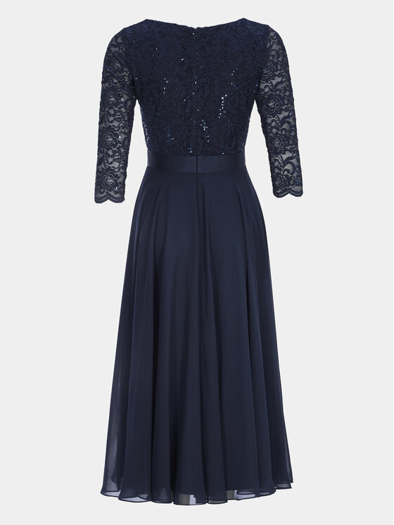 Swing Swing Coctailkleid 5AE29100 Dunkelblau Regular Fit