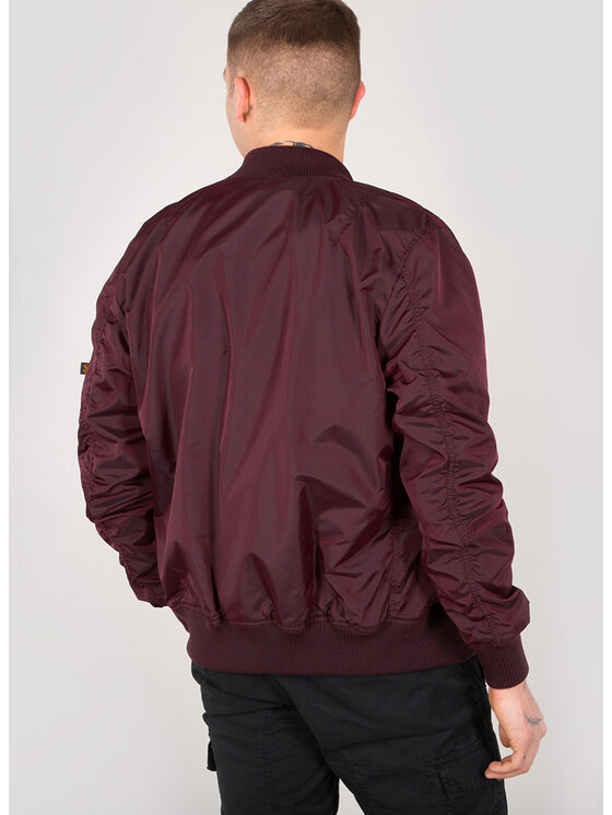 Alpha Industries Alpha Industries Куртка бомбер MA-1 TT Light Bomber Jacket Червоний Slim Fit