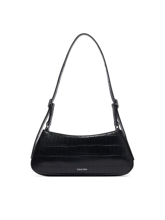 Calvin Klein Calvin Klein Torebka Ck Croc Small Shoulder Bag LV04F3906G Czarny