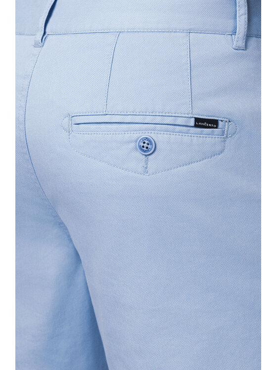 Lancerto Lancerto Szorty materiałowe Vaasa SZO082125000004 Niebieski Regular Fit
