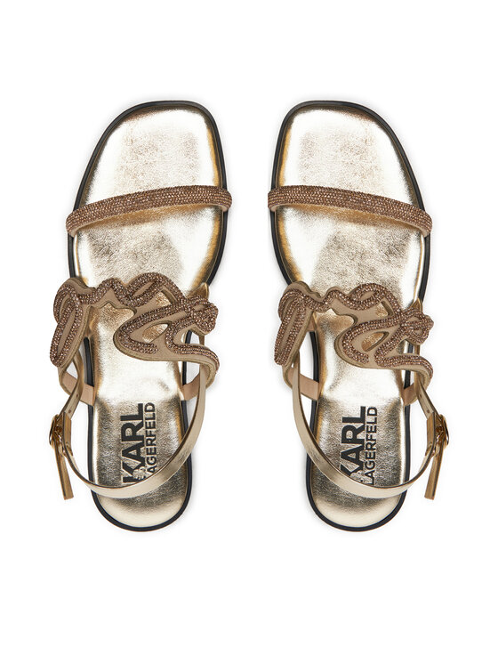 KARL LAGERFELD KARL LAGERFELD Sandale KL87425 Zlatna