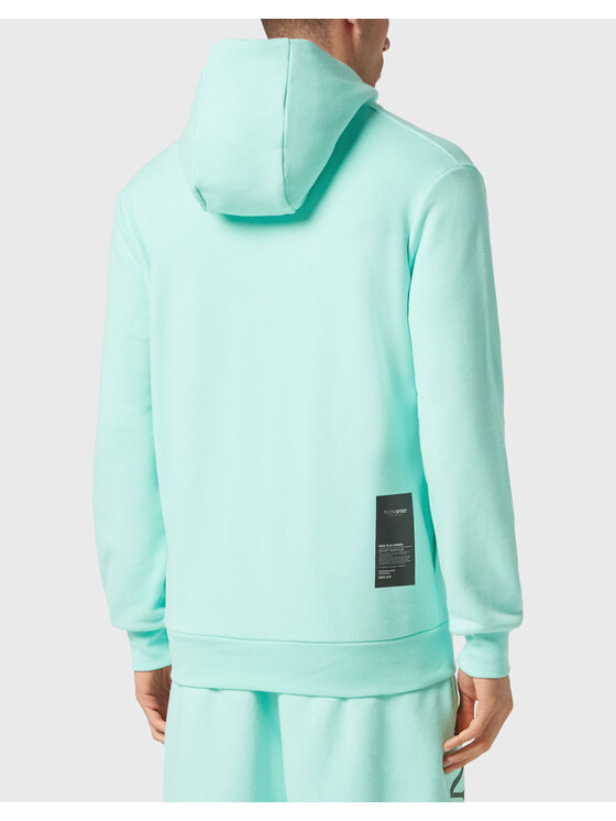Plein Sport Plein Sport Bluza 14517 Zielony Regular Fit