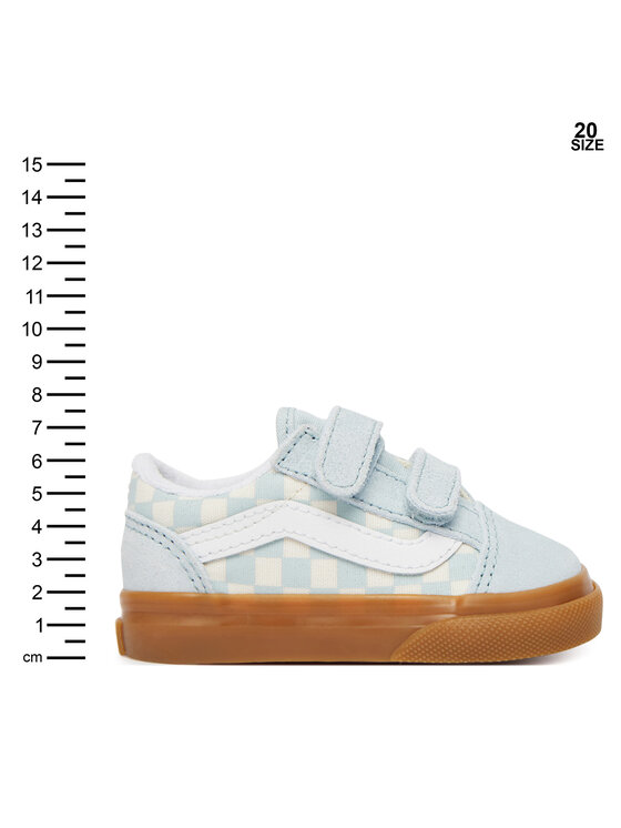 Vans Vans Sneakers aus Stoff Old Skool V VN000CTGFOA1 Hellblau