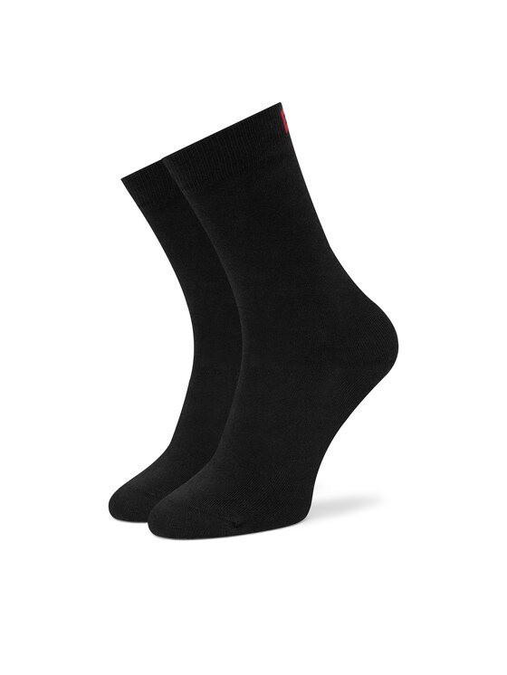 HUGO HUGO 2er-Set hohe Damensocken 50502046 Schwarz