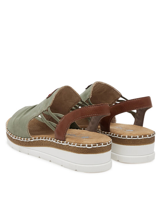 Rieker Rieker Sandalen CEO-V1261-52 Grün