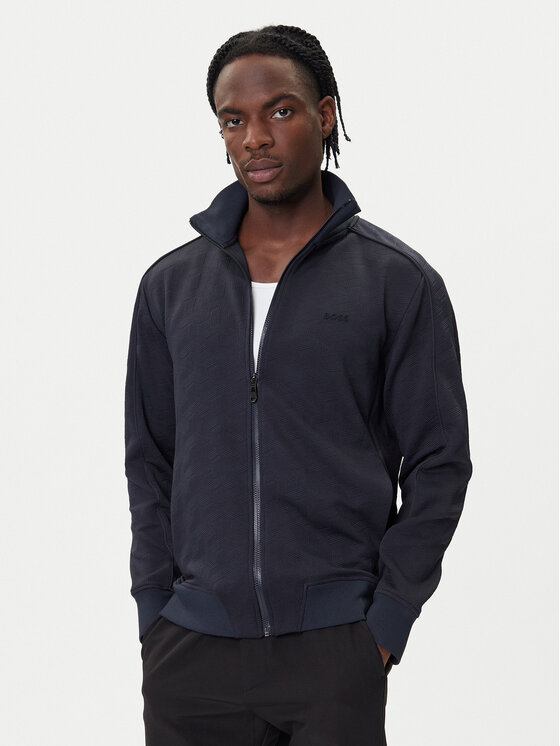 BOSS BOSS Суитшърт Mirror 50549706 Син Regular Fit