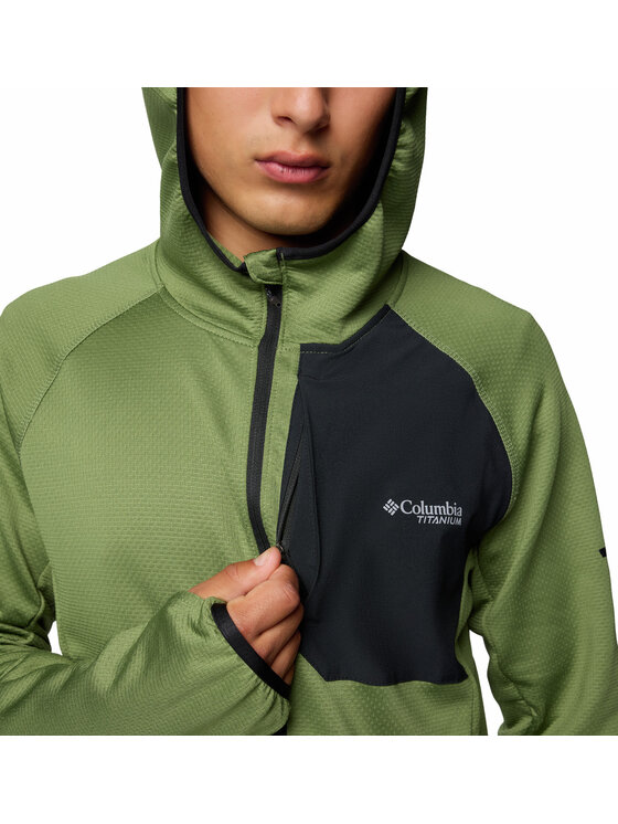 Columbia Columbia Bluza 209497 Zielony Regular Fit