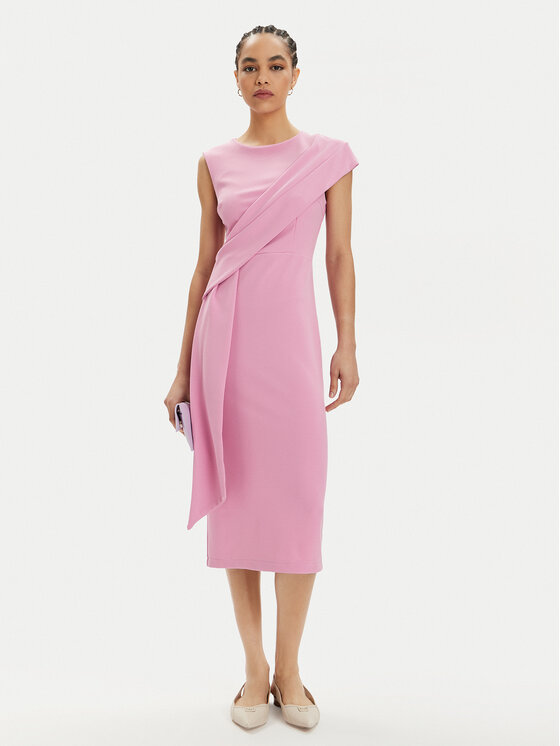 Rinascimento Rinascimento Coctailkleid CFC0019379002 Rosa Regular Fit