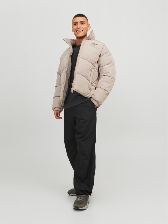 Jack&Jones Jack&Jones Hlače iz tkanine 12242343 Črna Balloon Fit