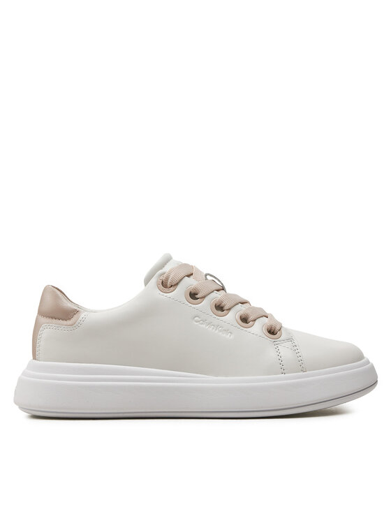 Sneakers Calvin Klein Cupsole Lace Up Lth HW0HW02085 Alb