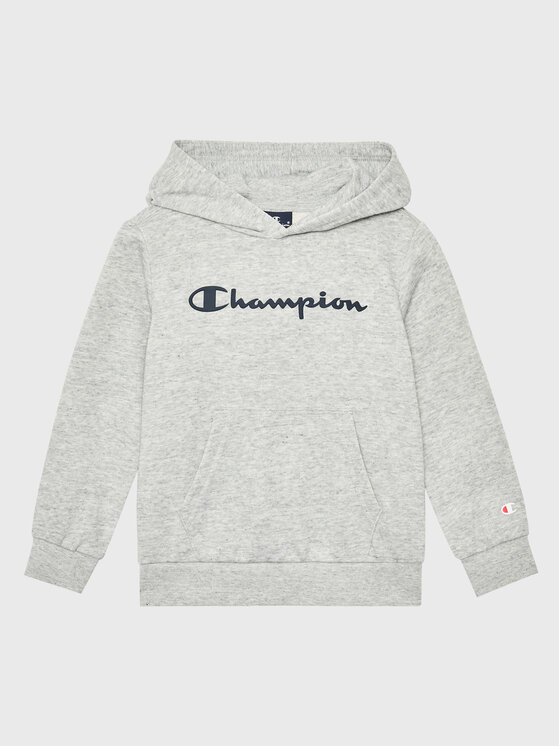 Champion Majica Dugih Rukava 306277 Siva Regular Fit