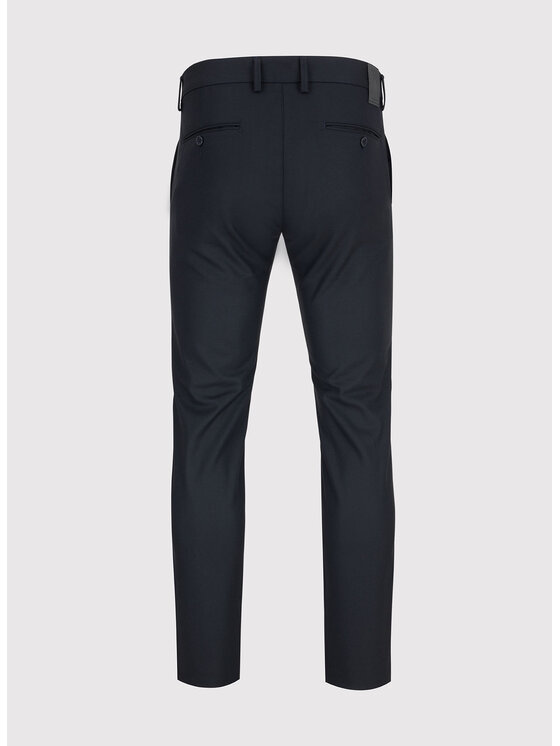 Pako Lorente Pako Lorente Spodnie materiałowe P22WF-WX-003 Granatowy Classic Fit