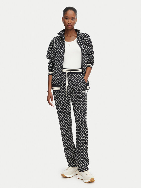 Guess Guess Παντελόνι φόρμας V5YB20 KB212 Μαύρο Regular Fit