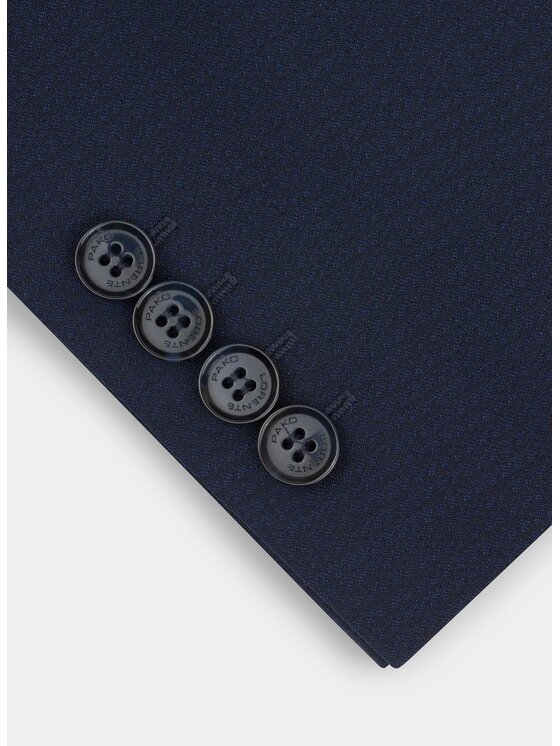 Pako Lorente Pako Lorente Marynarka P20SP-3G-020 Granatowy Slim Fit