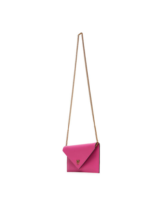 PINKO PINKO Torbica Flat Purse Mini AI 25-26 PCPL 105347 A0F1 Ružičasta