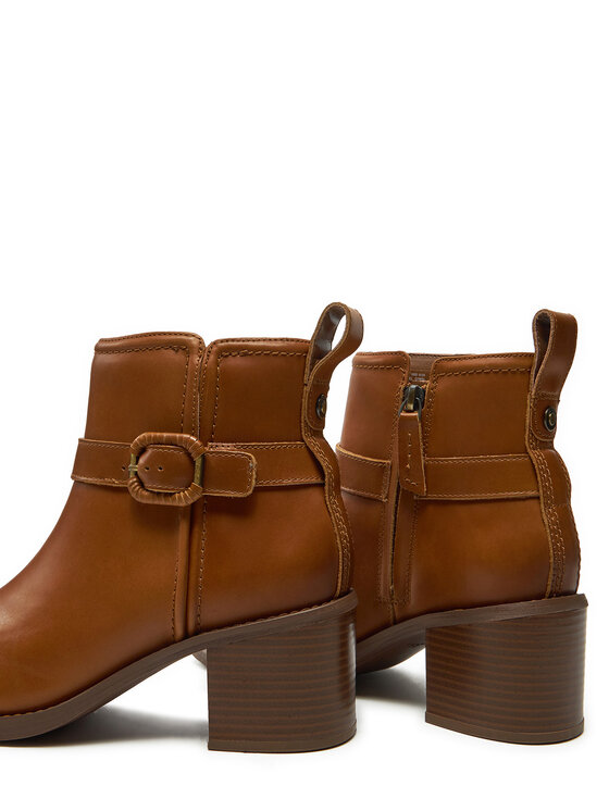 Clarks Clarks Μποτάκια Chamberly Trim 26178834 Καφέ