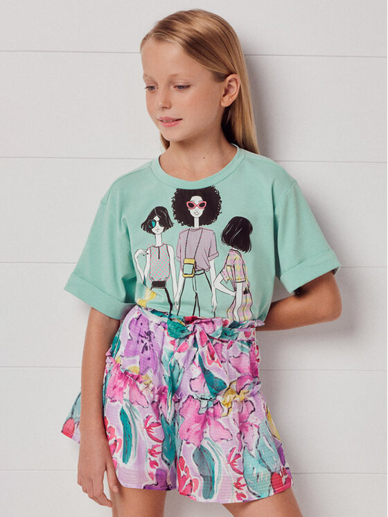 T-shirt 6022 Verde Regular Fit