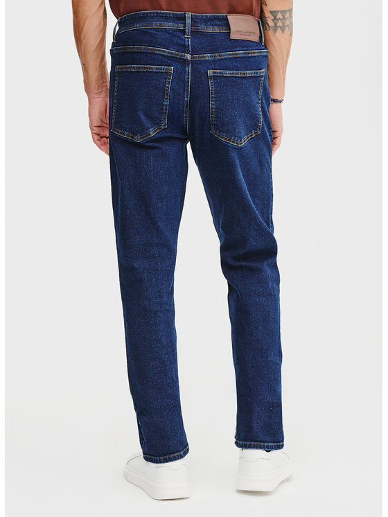 Pako Lorente Pako Lorente Jeansy P25SF-WJ-001 Granatowy Regular Fit