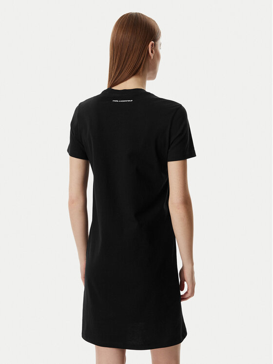 KARL LAGERFELD KARL LAGERFELD Ikdienas kleita B2W13071 Melns Regular Fit