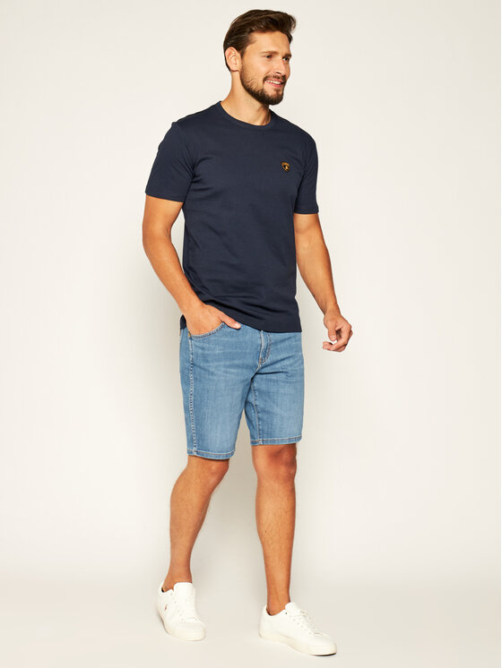 Wrangler Wrangler Pantaloncini di jeans 5 Pocket W14CQ1158 112126613 Blu scuro Regular Fit
