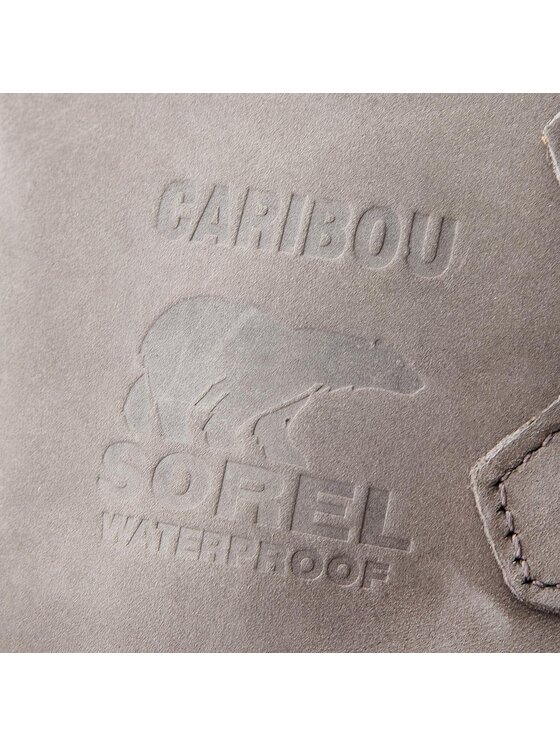 Sorel Sorel Stivali da neve Caribou NL1005 Grigio