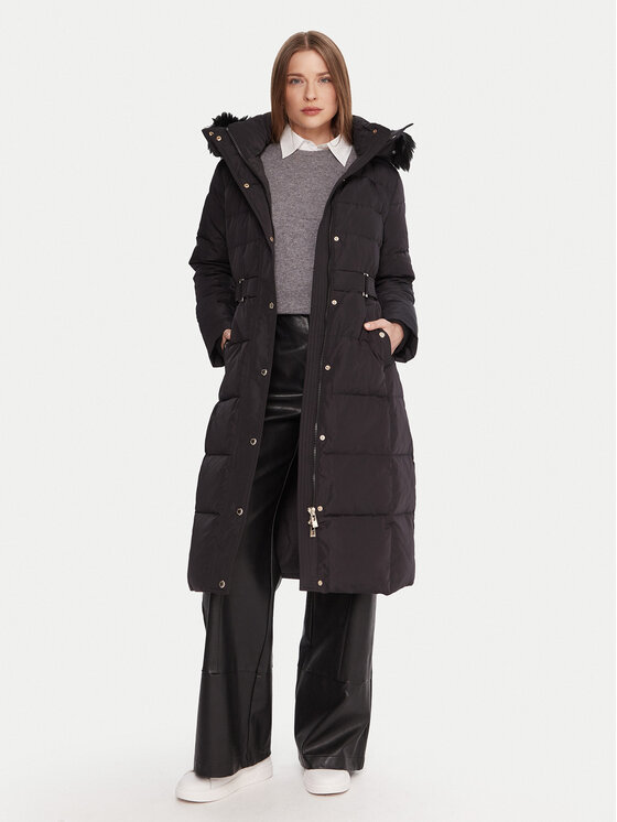 Morgan Morgan Talvemantel 252-GSARI Must Regular Fit