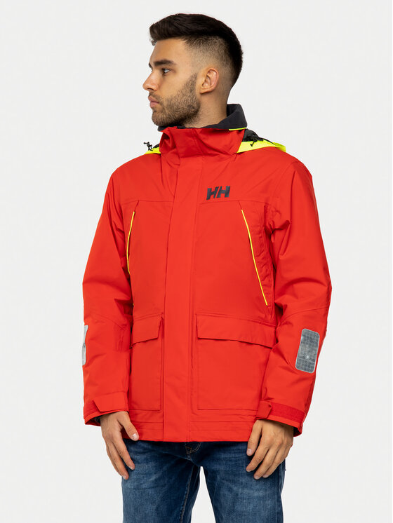 Helly Hansen Helly Hansen Dežna jakna Pier 33872 Rdeča Regular Fit