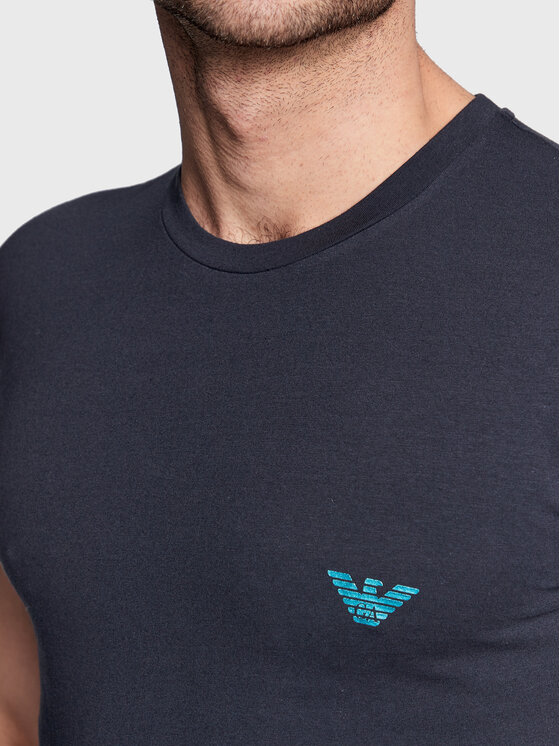 Emporio Armani Underwear Emporio Armani Underwear T-Shirt 111035 2F512 00135 Granatowy Regular Fit