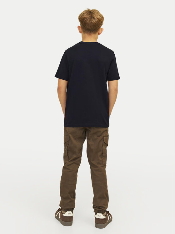 Jack&Jones Junior Jack&Jones Junior Majica Corp Logo 12152730 Črna Regular Fit