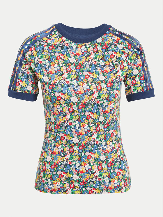 adidas adidas Tricou Liberty London Cali JC7776 Colorat Slim Fit