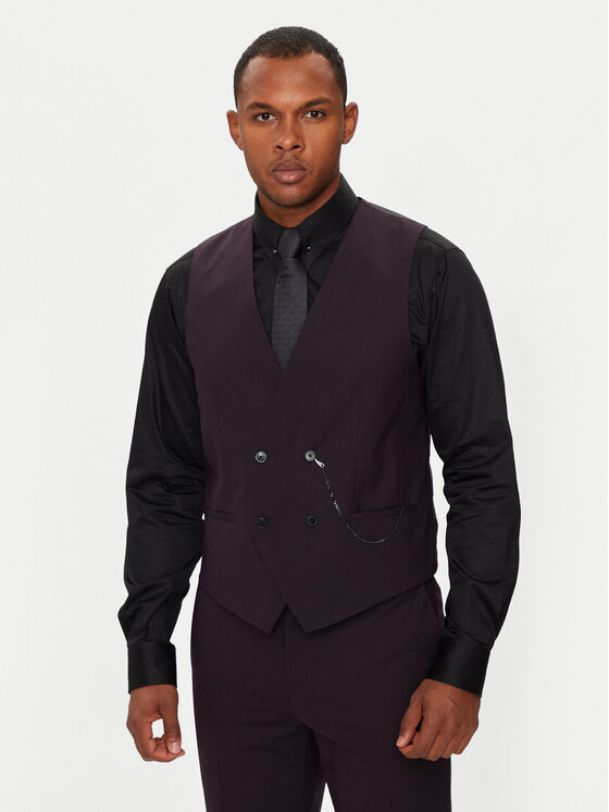 HUGO Hugo Anzug Henry/Getlin 50530119 Dunkelrot Regular Fit