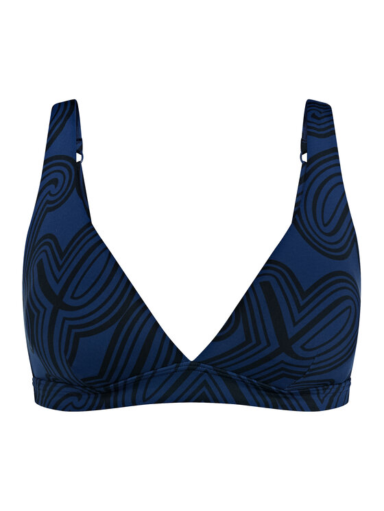 Triumph Triumph Μπικίνι πάνω μέρος Flex Smart Summer 10222175 Σκούρο μπλε