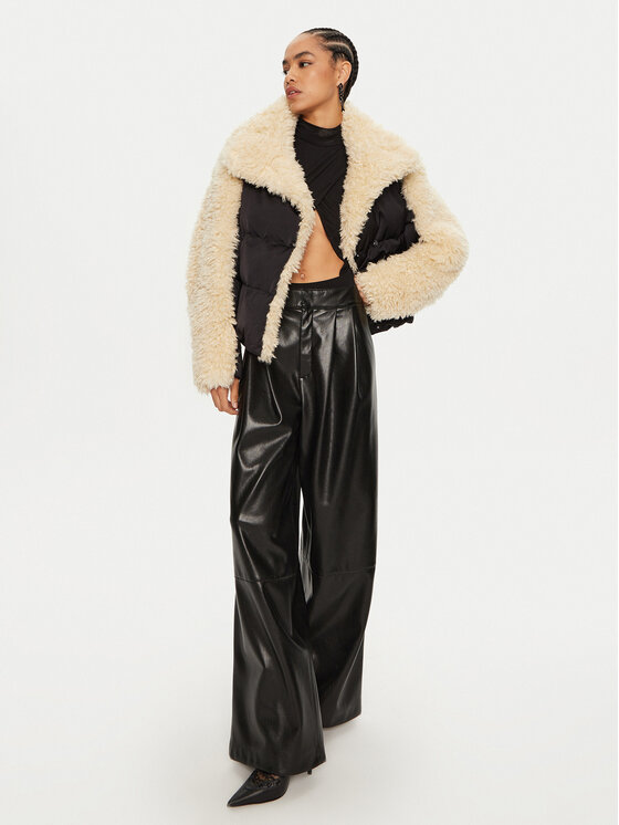 Patrizia Pepe Patrizia Pepe Дублянка 2O0141 A542 Чорний Regular Fit