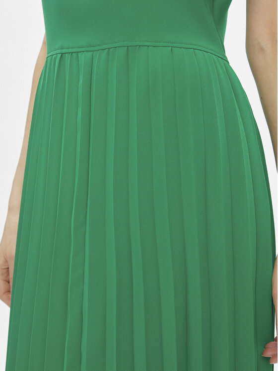 Tommy Hilfiger Tommy Hilfiger Rochie de zi WW0WW41868 Verde Regular Fit