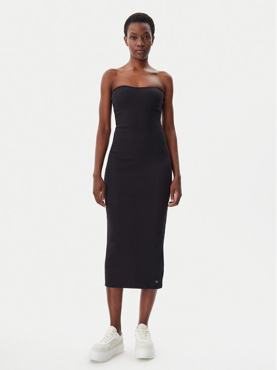 Rochie de vară Calvin Klein Jeans Femei, Mărimea: L, Negru, J20J225263
