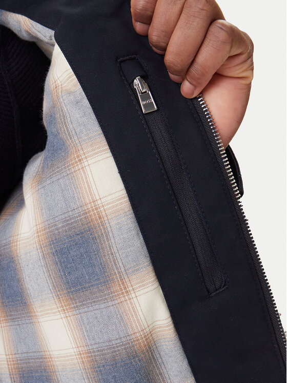 BOSS BOSS Geacă H-Coiner 50560144 Bleumarin Regular Fit
