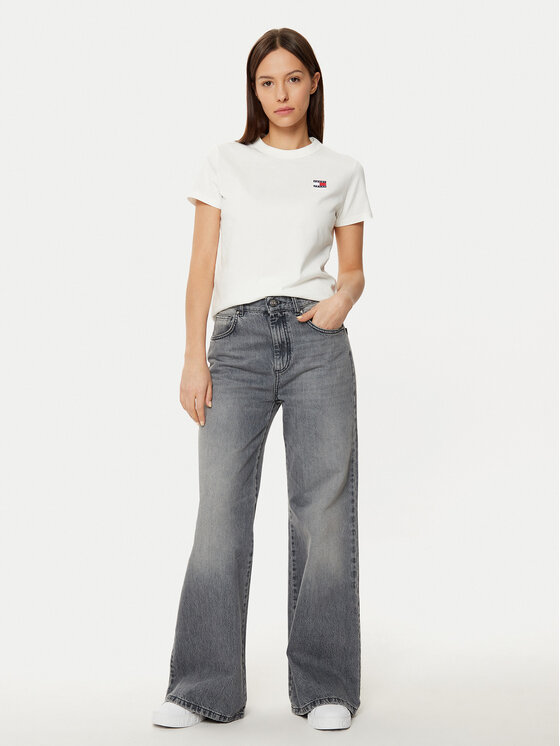 Tommy Jeans Tommy Jeans T-shirt DW0DW20153 Bijela Regular Fit