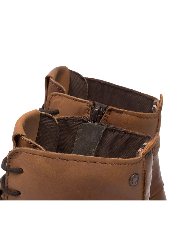 Jack&Jones Jack&Jones Kozačky Jfworca 12161906 Hnědá
