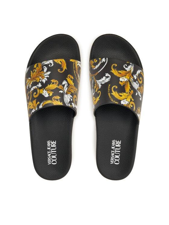Versace Jeans Couture Versace Jeans Couture Papucs 78YA3SQ4 Fekete
