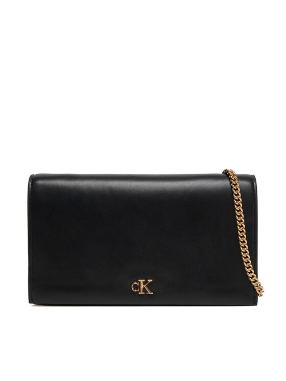 Calvin Klein Calvin Klein Soma Ck Wallet On Chain LV04F3319G Melns