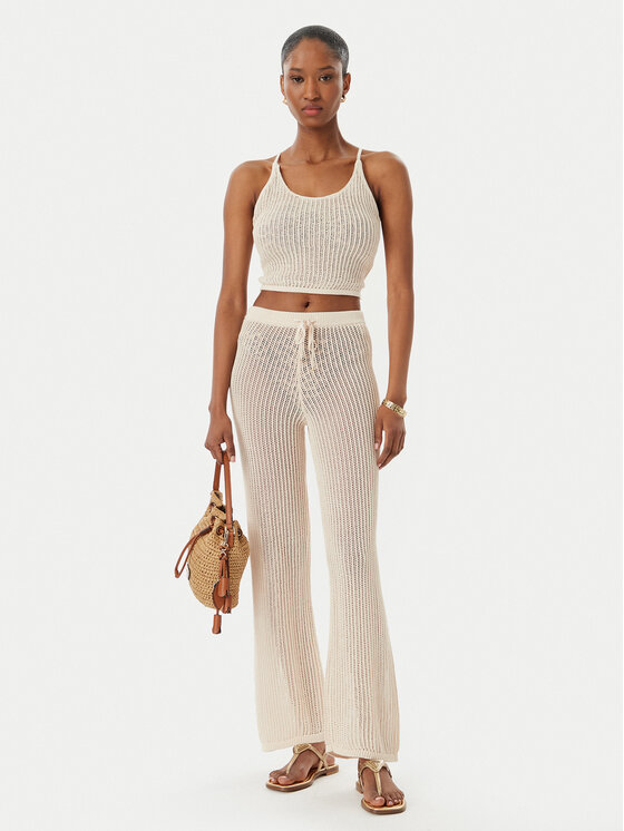 Guess Guess Плажни шортита E6GB00 Z5371 Светлобежов Regular Fit