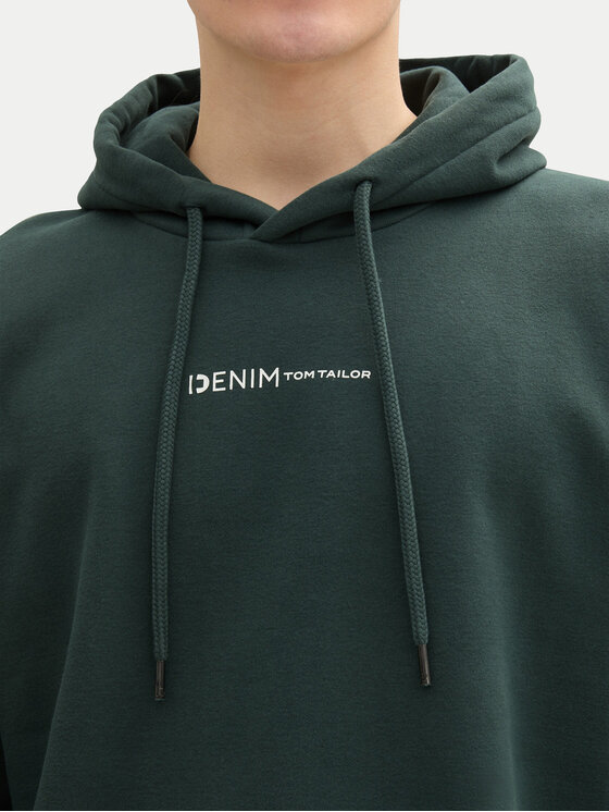 Tom Tailor Denim Tom Tailor Denim Bluză 1033580 Verde Regular Fit