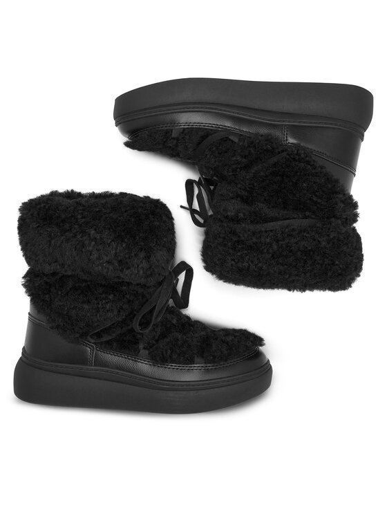 DeeZee DeeZee Cizme de zăpadă LORRAINE N10386 Negru