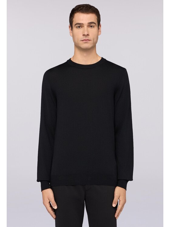 Trussardi Trussardi Cardigan M0058000007N033 Nero Regular Fit