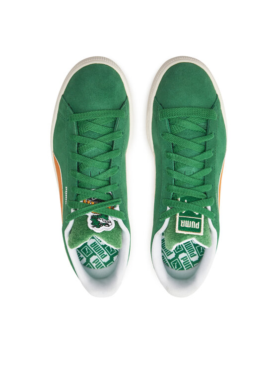 Puma Puma Sneakersy Suede Patch 395388-01 Zielony