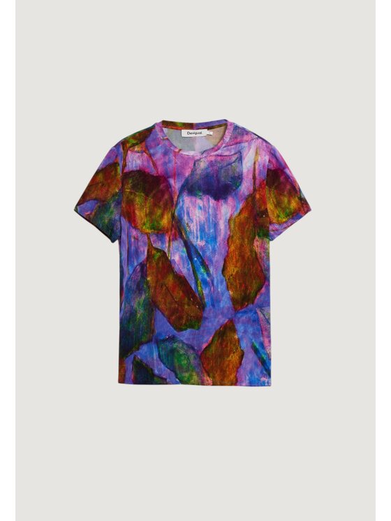 T-Shirt, rozmiar M, Fioletowe, TS/YELLOWSTONE